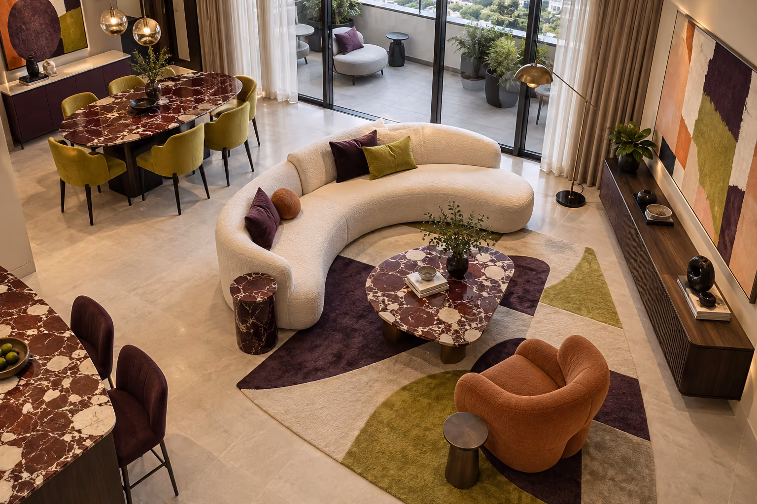 Eclectic interior design inspiration, photo 3