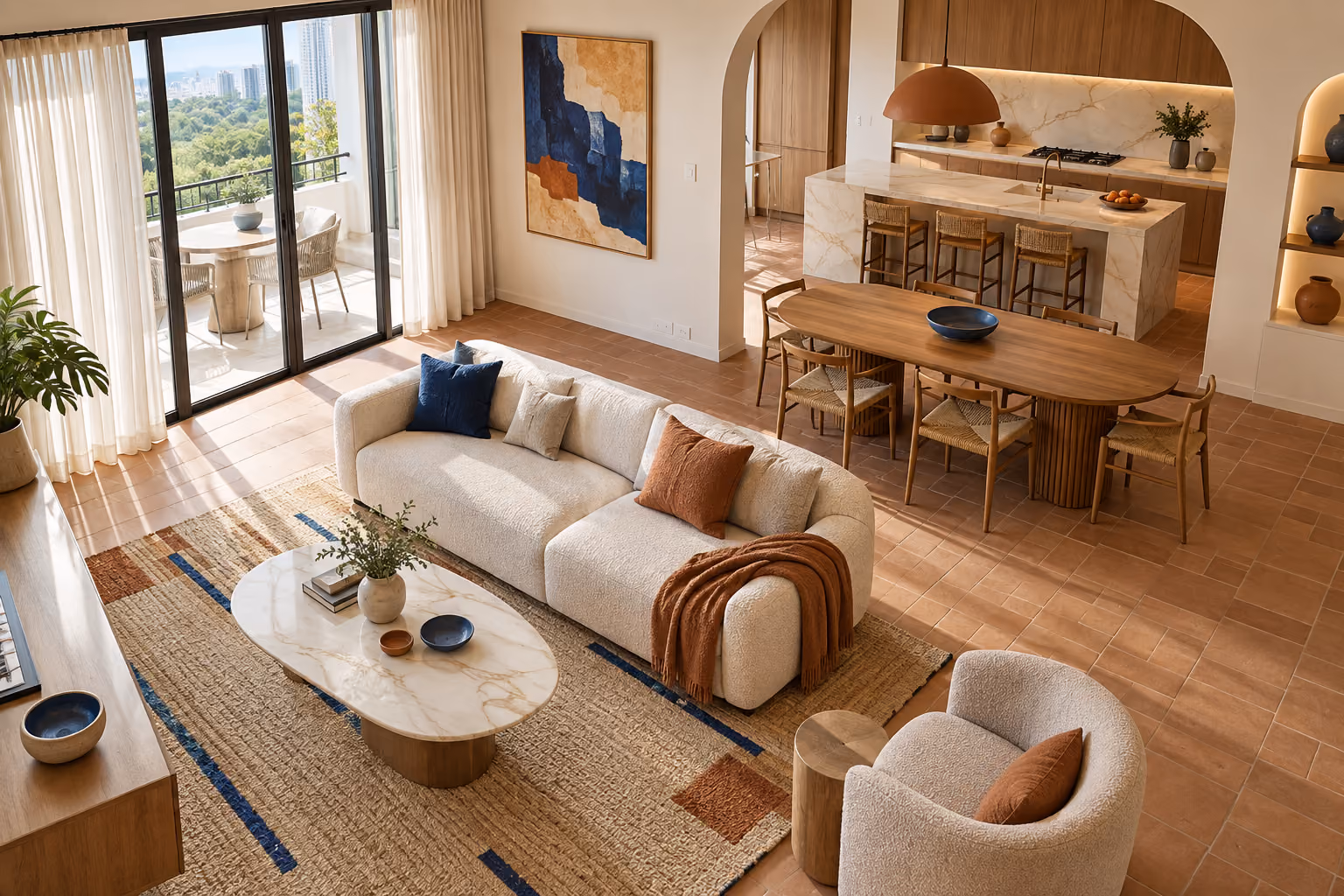 Mediterranean interior design inspiration, photo 3