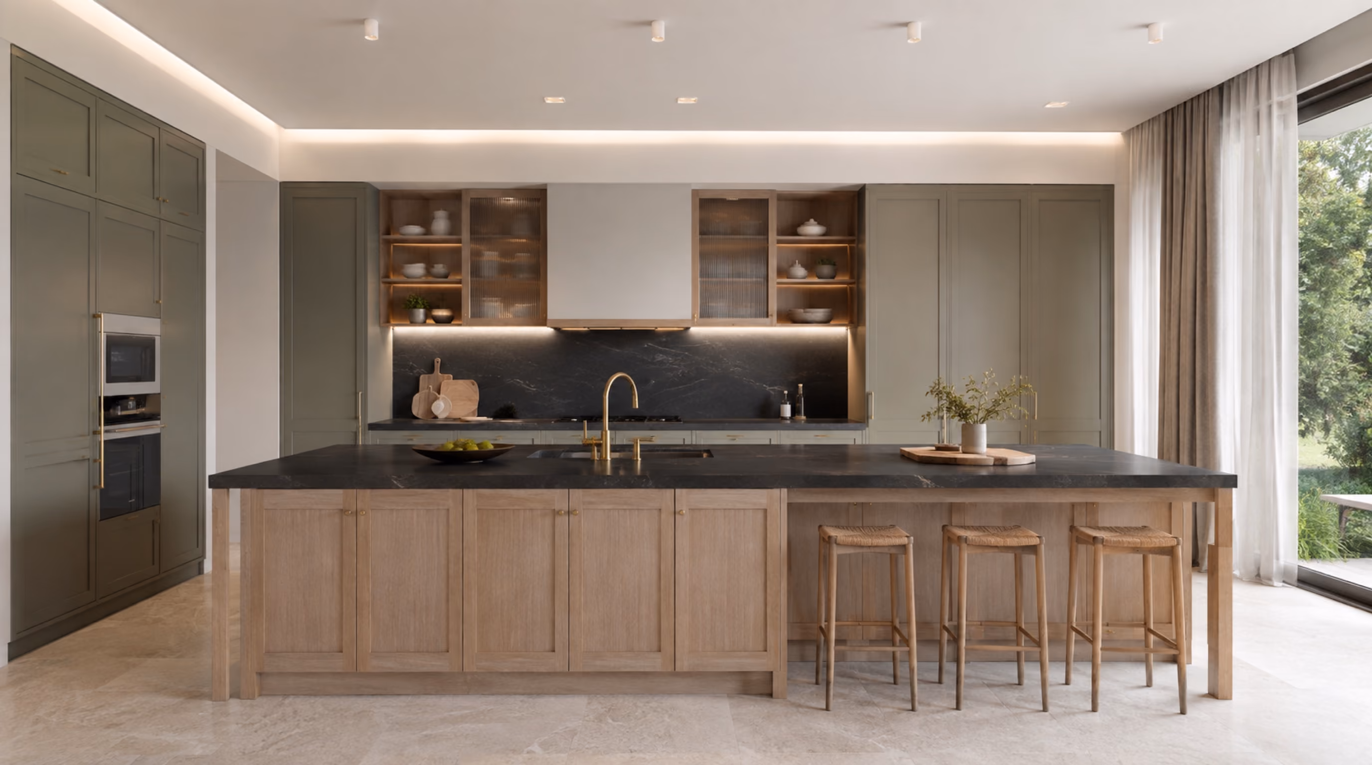 Contemporary shaker minimalism interior design for an Upper Thomson home by Luxior Concept