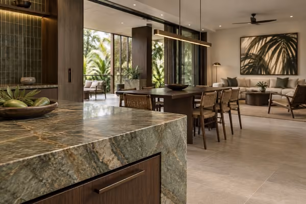 Tropical style interior, Luxior Concept
