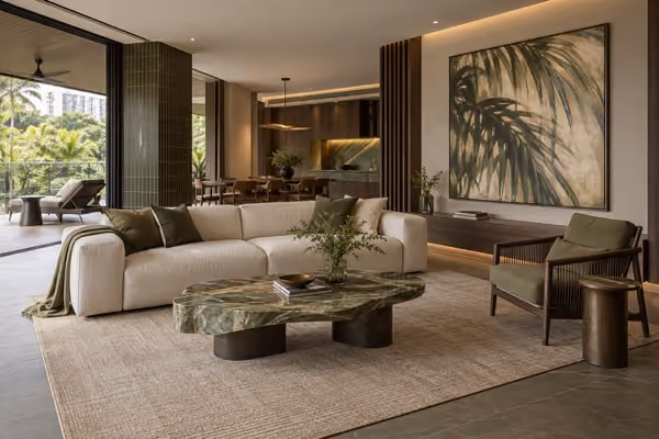 Tropical interior design inspiration, photo 2