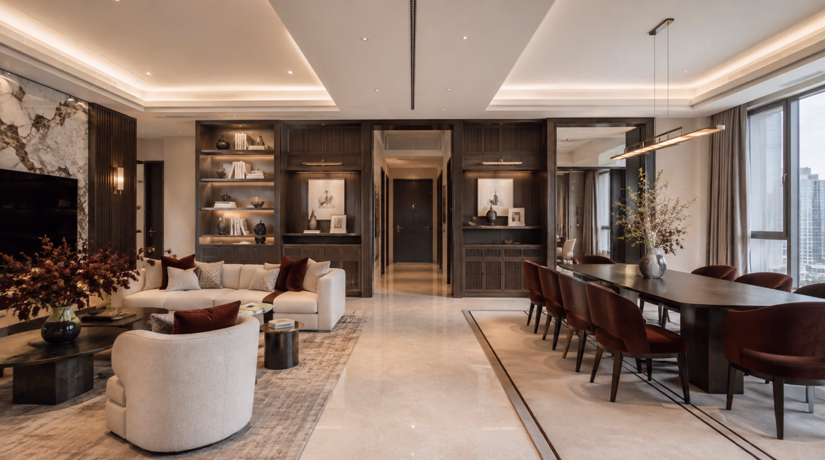 Contemporary regency interior inspiration for Tanjong Pagar homes, photo 1