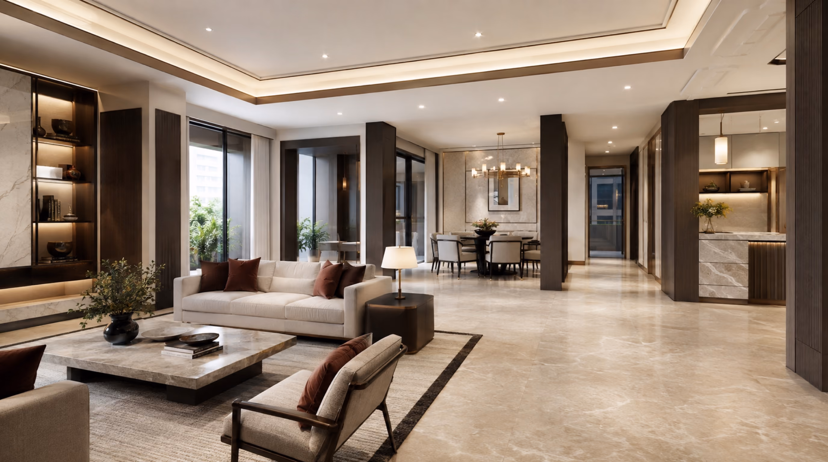 Contemporary regency interior inspiration for Tanjong Pagar homes, photo 2