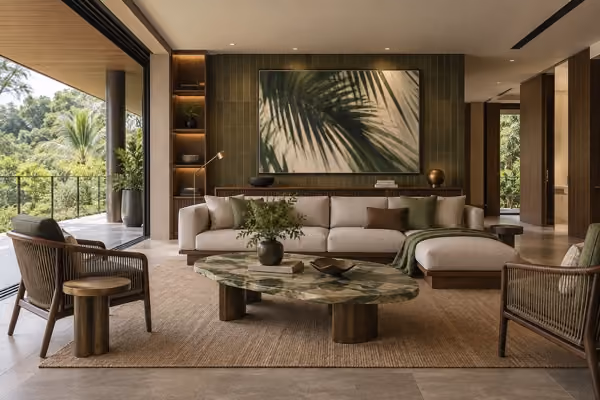 Tropical interior design inspiration, photo 15