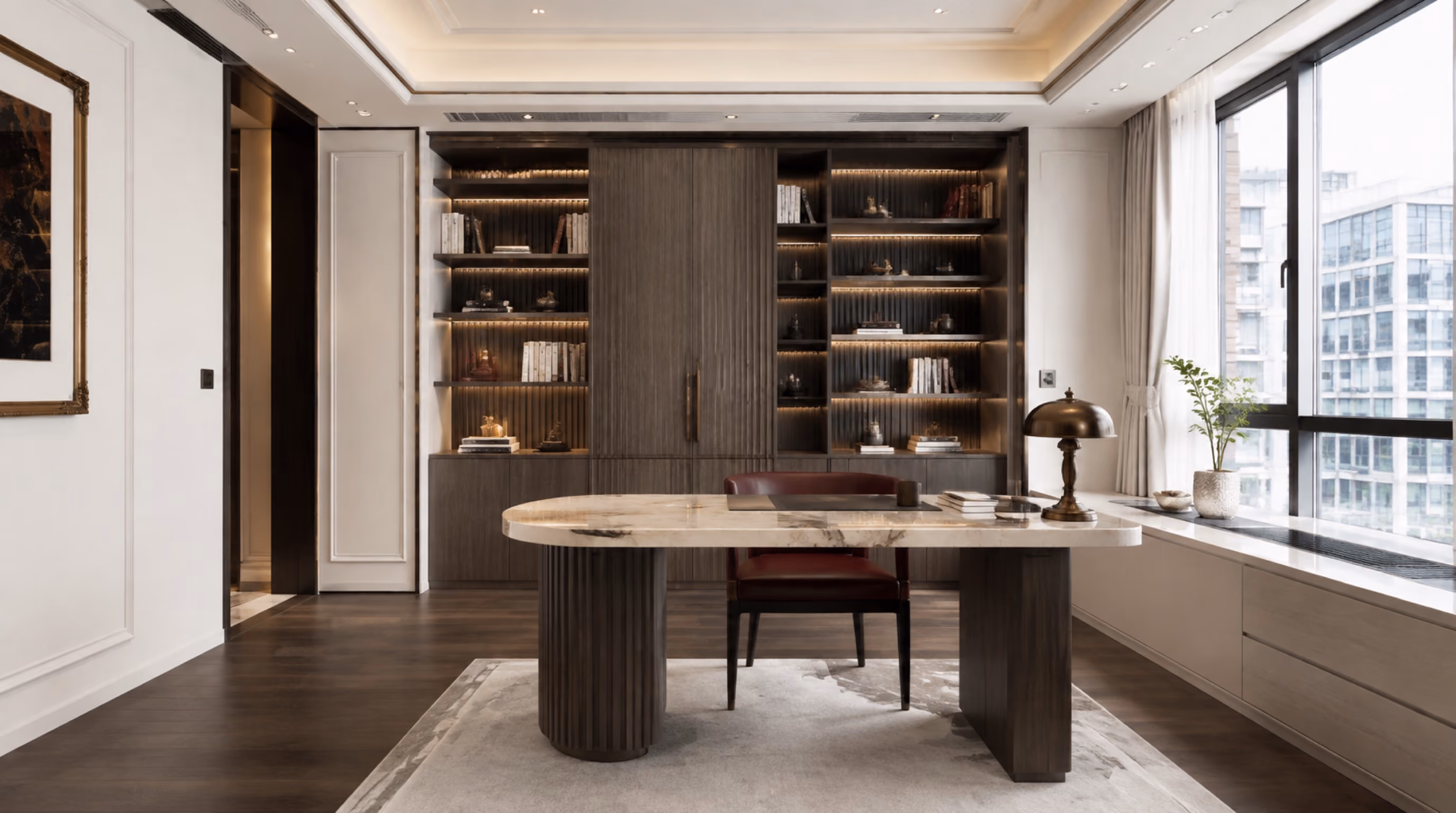 Contemporary regency interior inspiration for Tanjong Pagar homes, photo 10