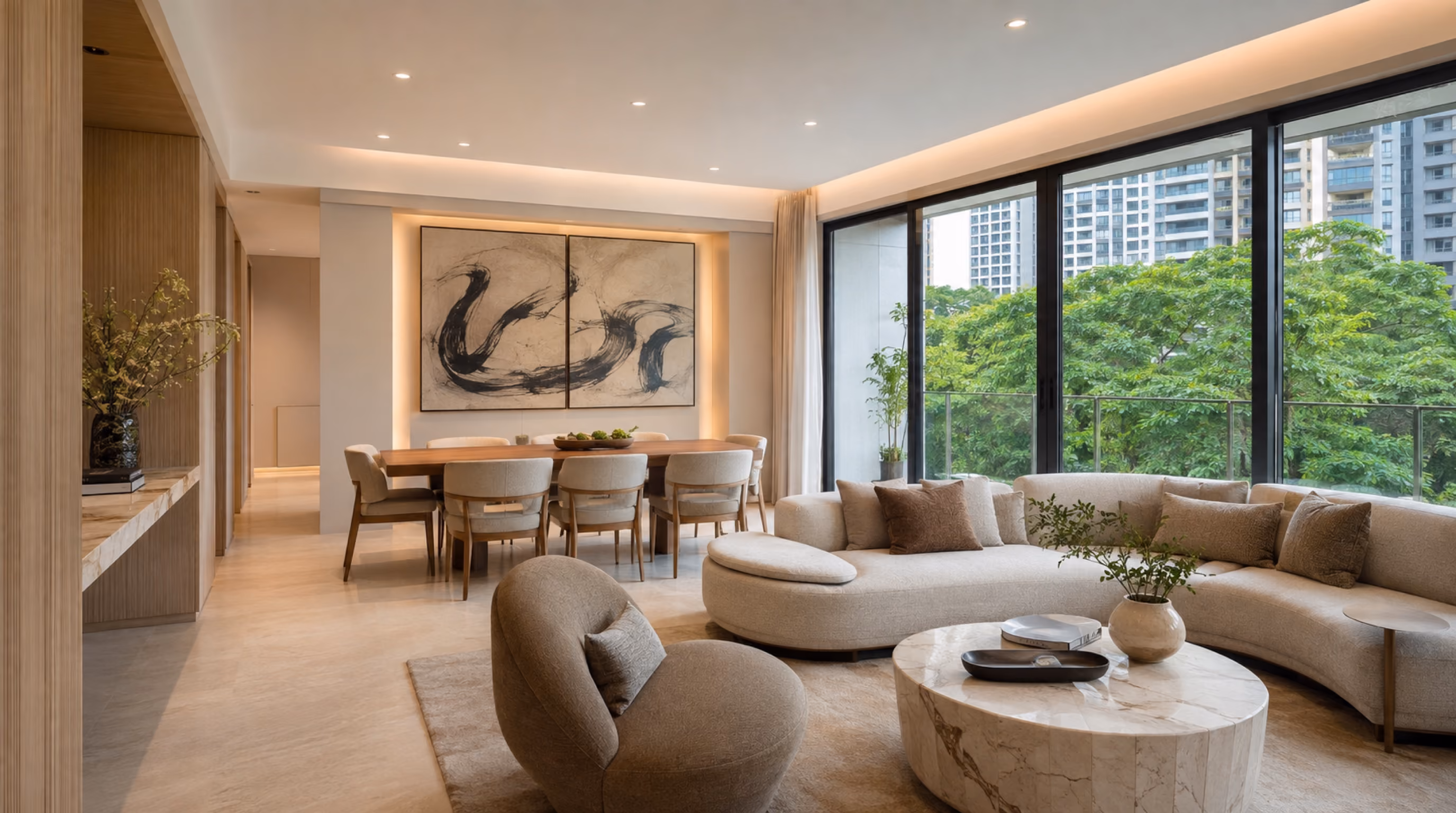 Quiet luxury transitional interior inspiration for Novena / Newton homes, photo 2