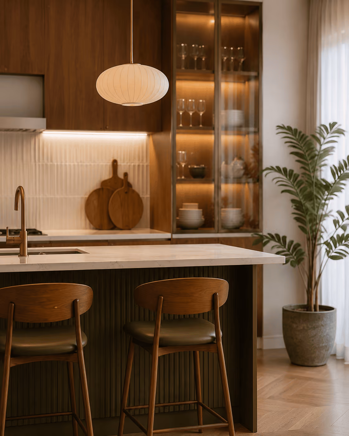 Mid-Century Modern style interior, Luxior Concept