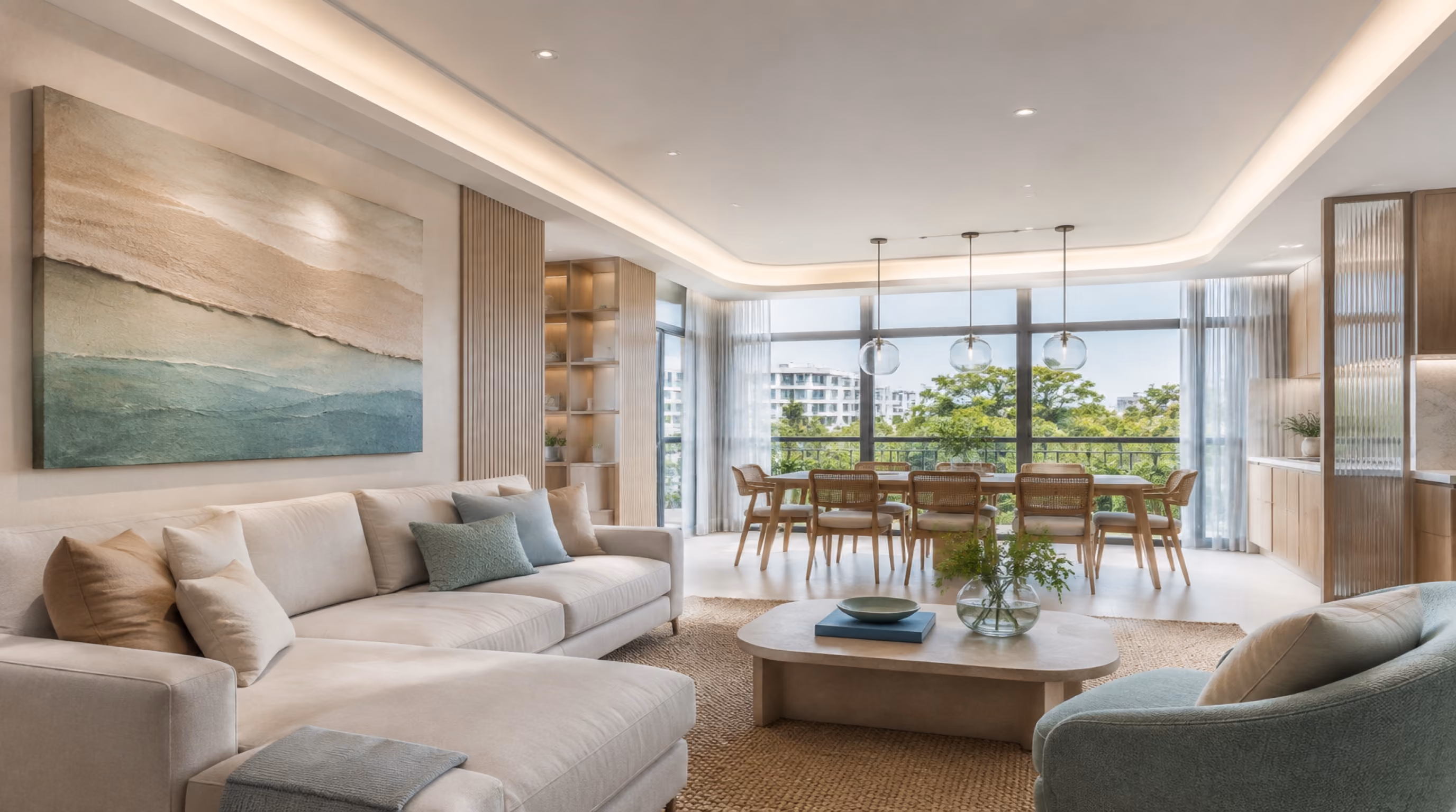 Resort breeze modern interior inspiration for Pasir Ris homes, photo 2