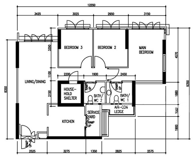 Sun Plaza Spring 4-Room interior inspiration, photo 6