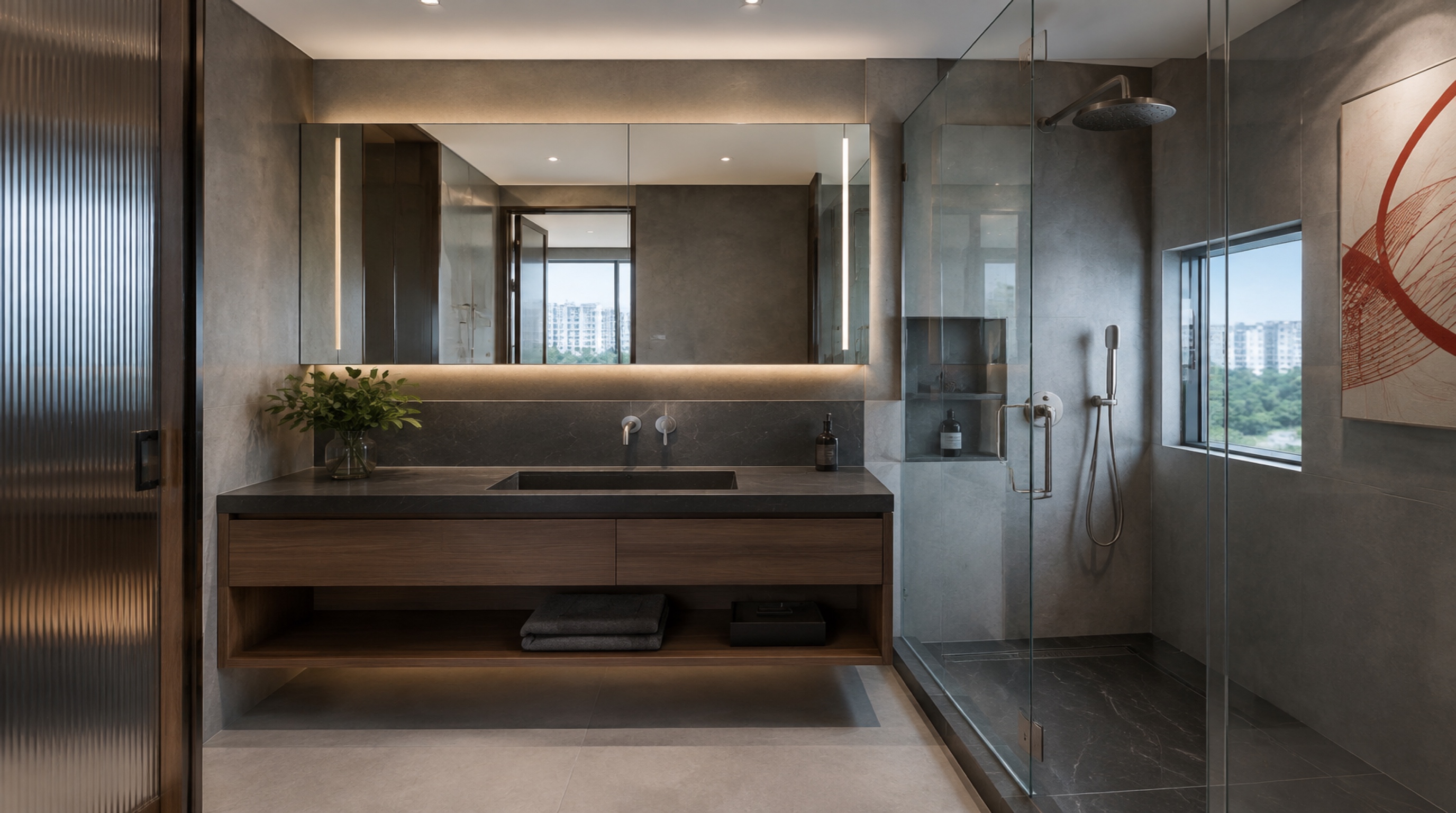 Stadium district modernism interior design for a Kallang / Whampoa home by Luxior Concept