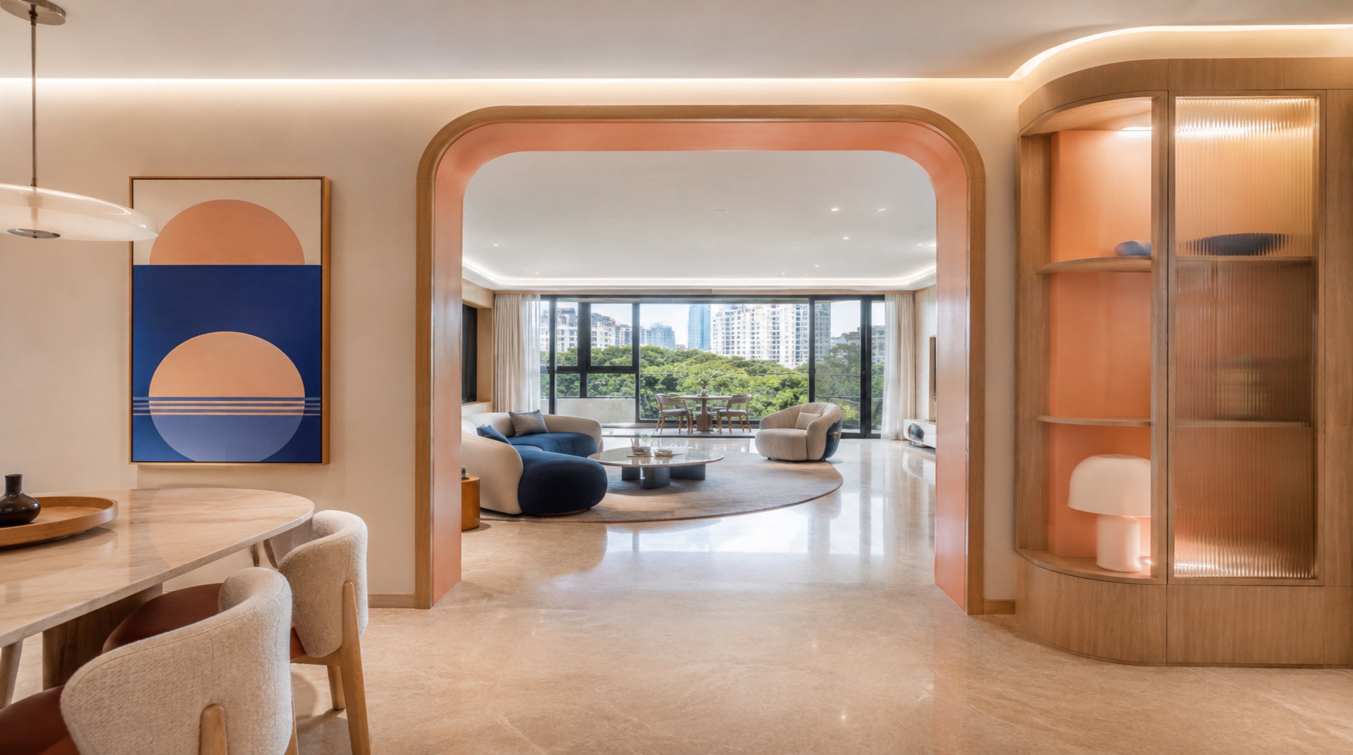 Postmodern coastal elegance interior inspiration for Marine Parade homes, photo 14