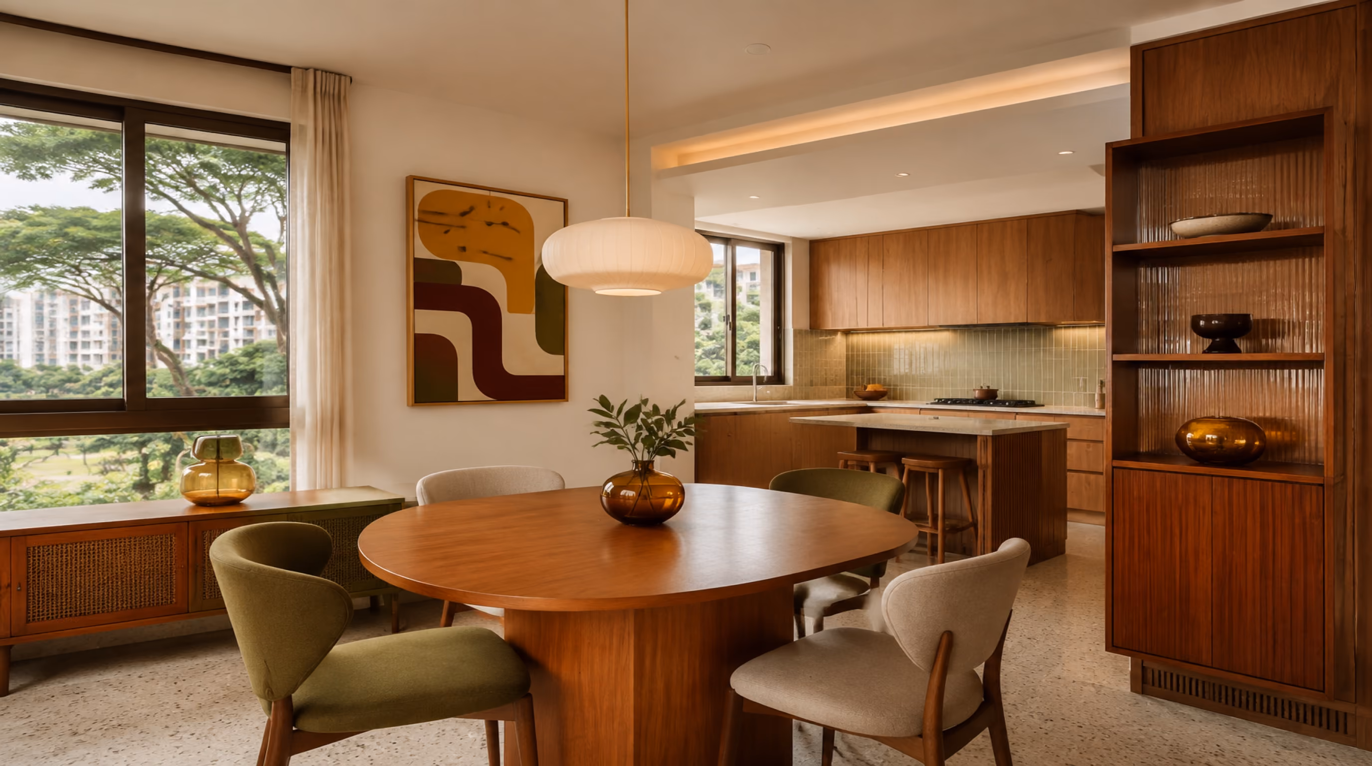 Warm retro contemporary interior inspiration for Hougang homes, photo 7