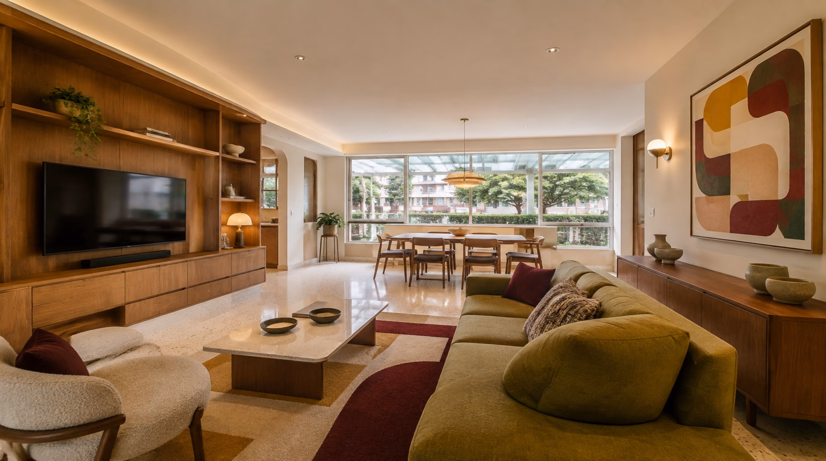 Warm retro contemporary interior inspiration for Hougang homes, photo 2