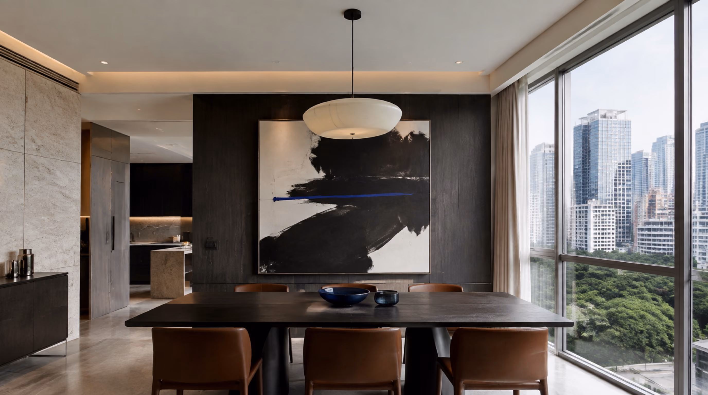 Cosmopolitan gallery modern interior inspiration for Central Area homes, photo 7