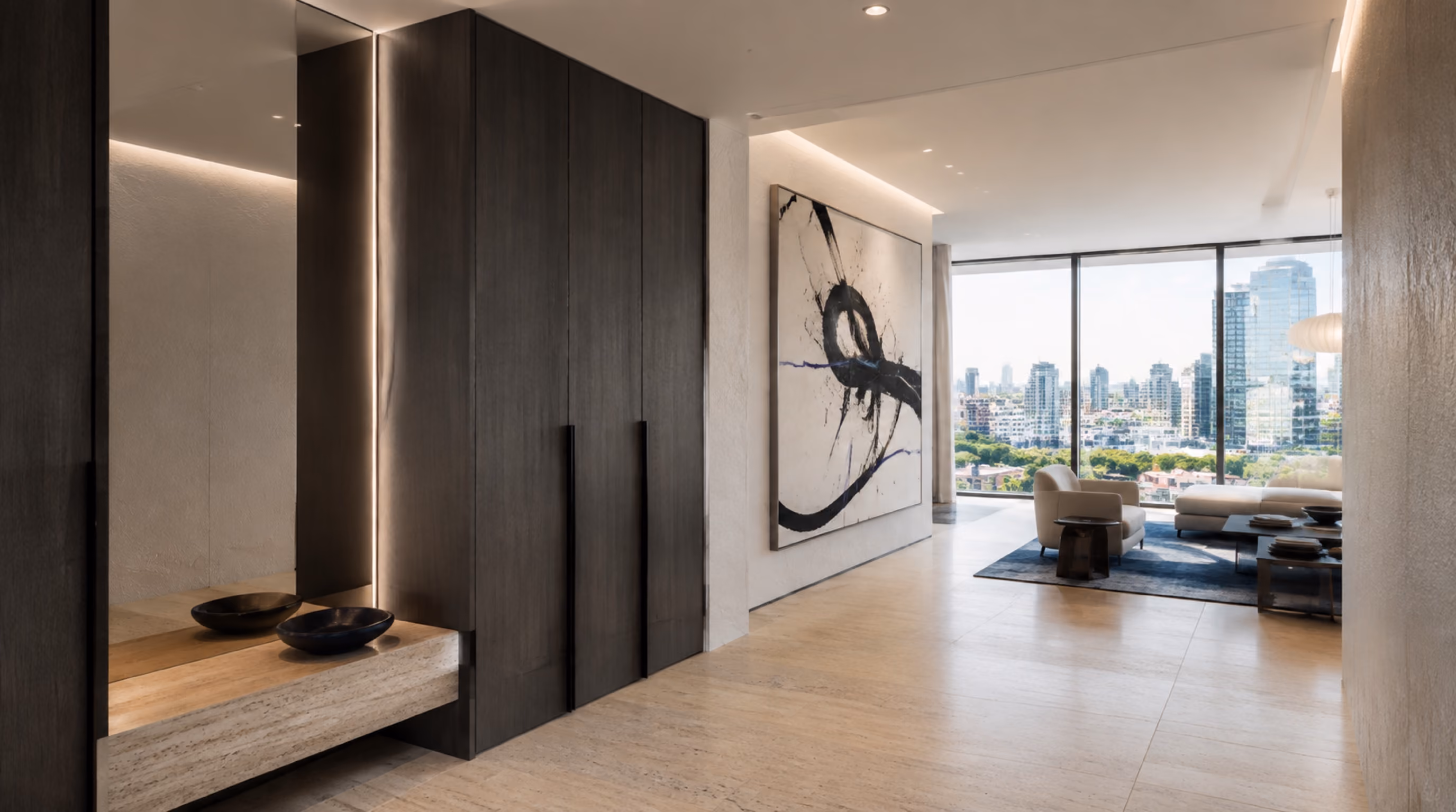 Cosmopolitan gallery modern interior inspiration for Central Area homes, photo 12