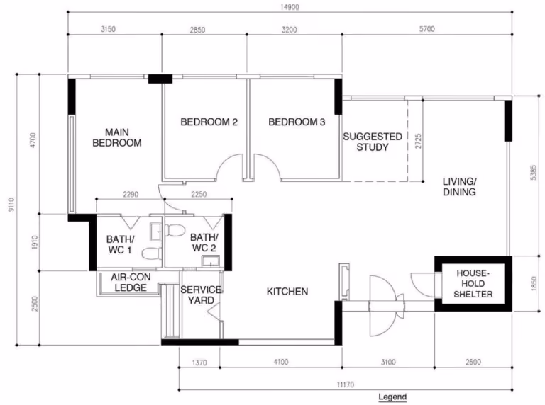 Sun Plaza Spring 5-Room interior inspiration, photo 5