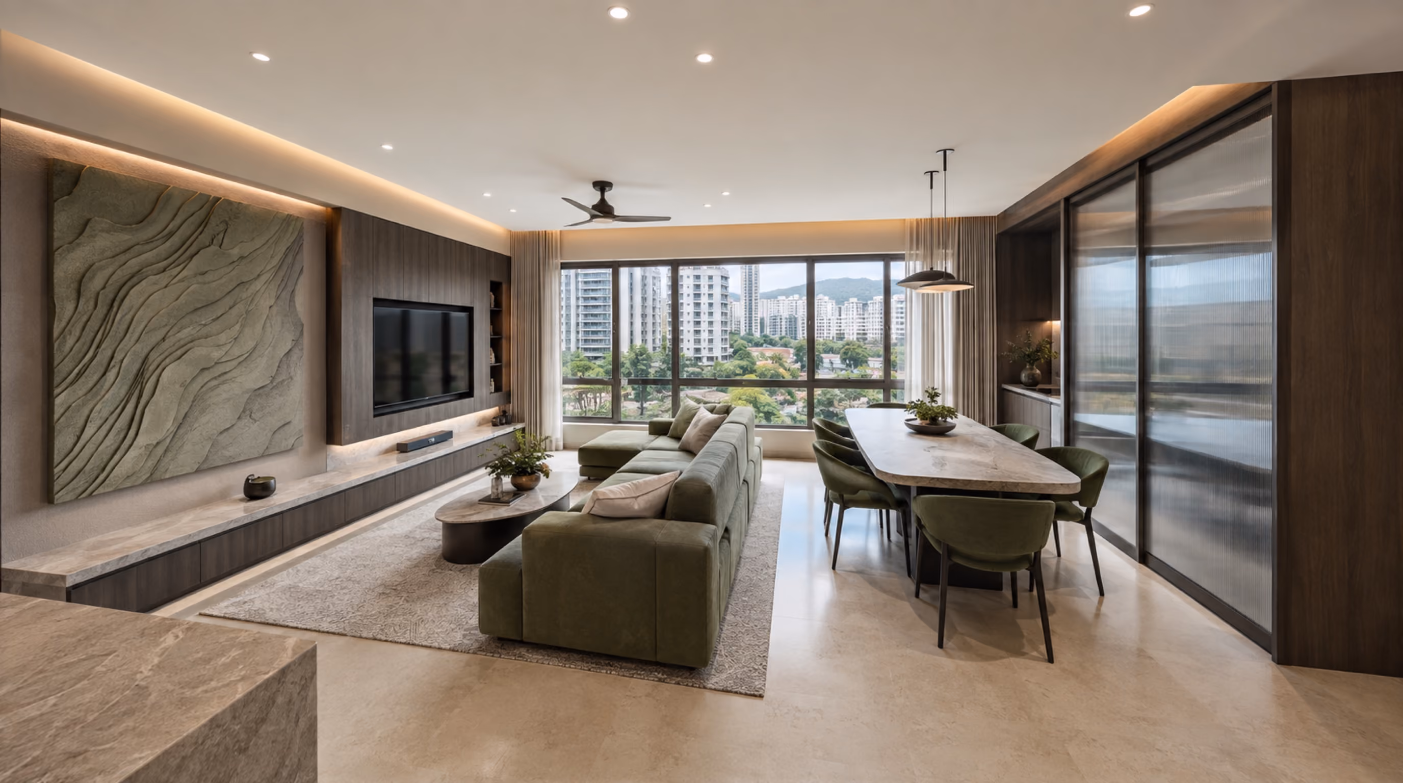 Bukit Panjang home interior design by Luxior Concept