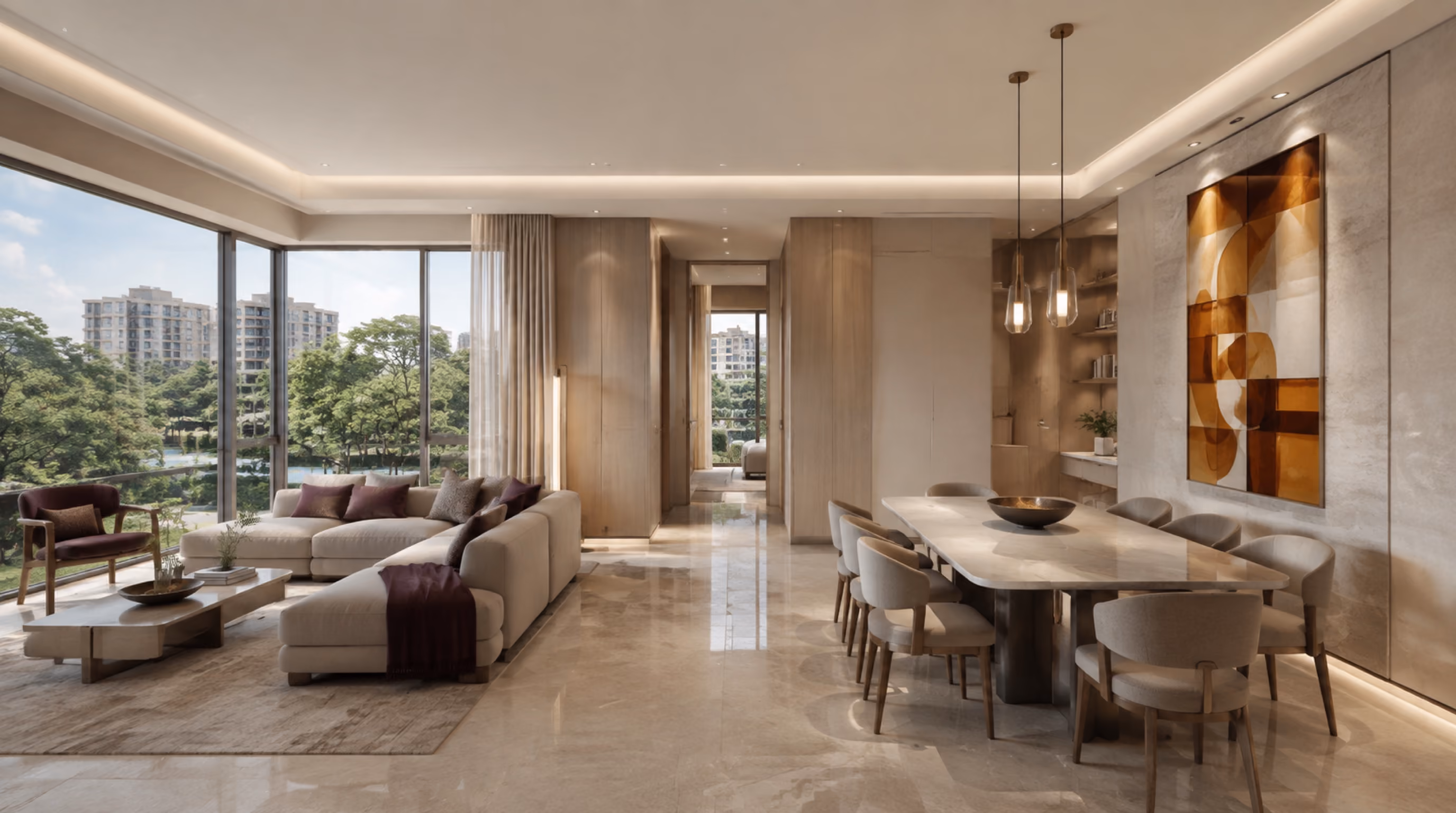 Cathedral light contemporary interior inspiration for Bishan homes, photo 5