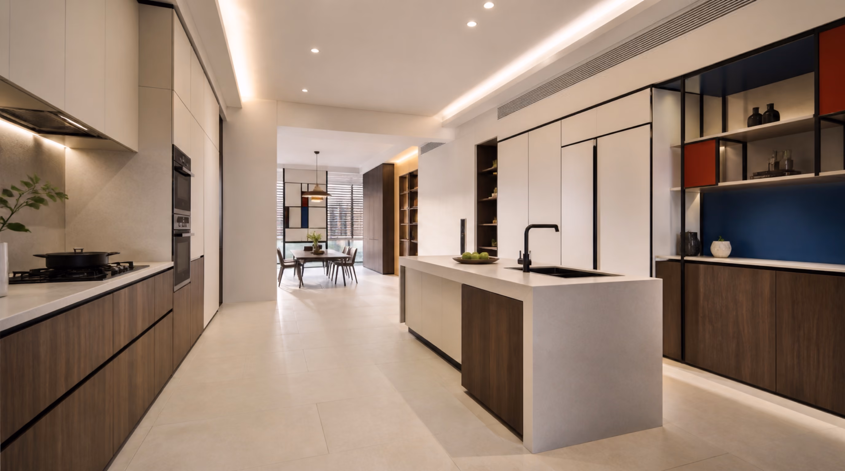 Contemporary de stijl interior inspiration for Boon Lay homes, photo 6