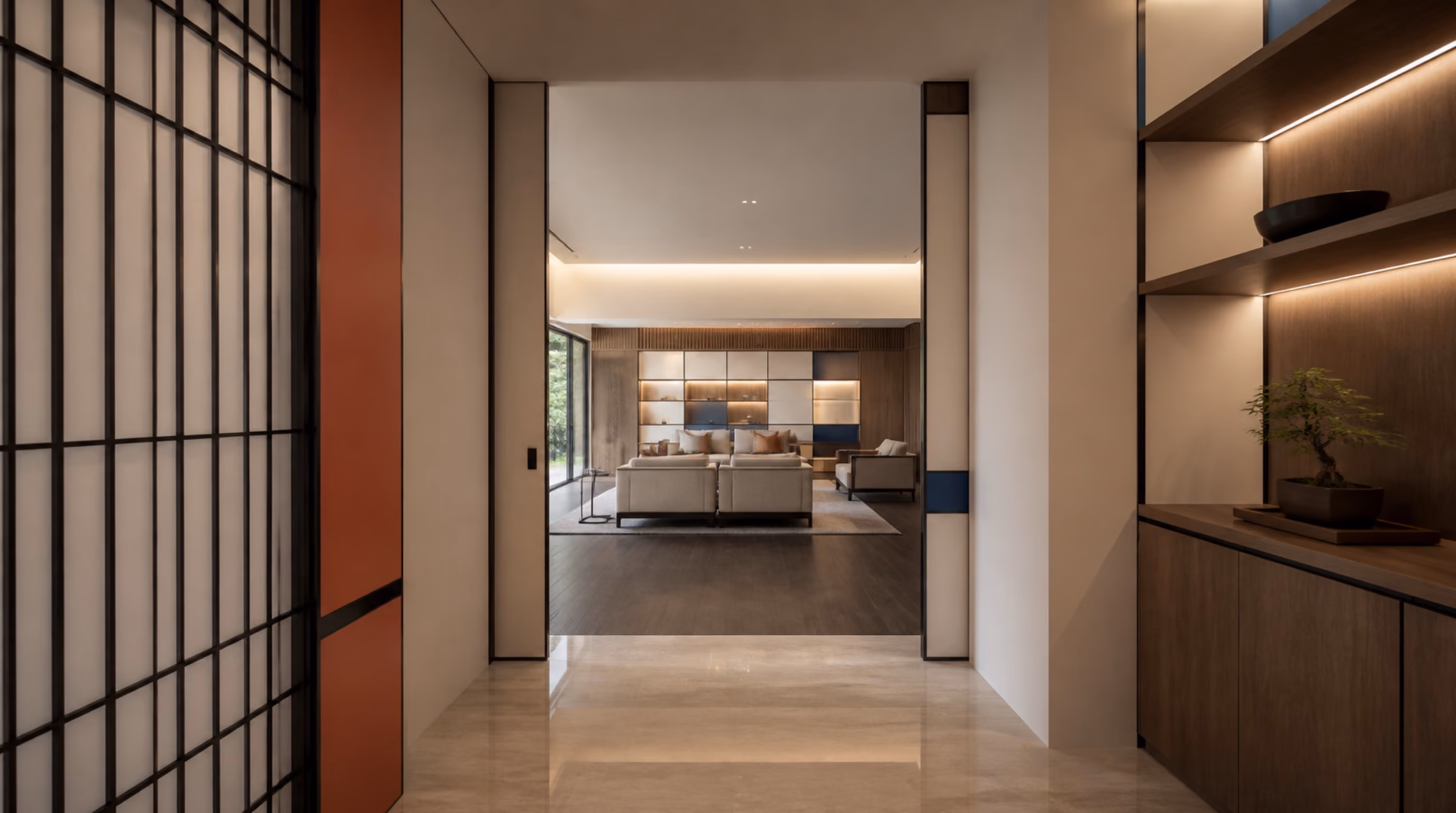 Contemporary de stijl interior inspiration for Boon Lay homes, photo 14