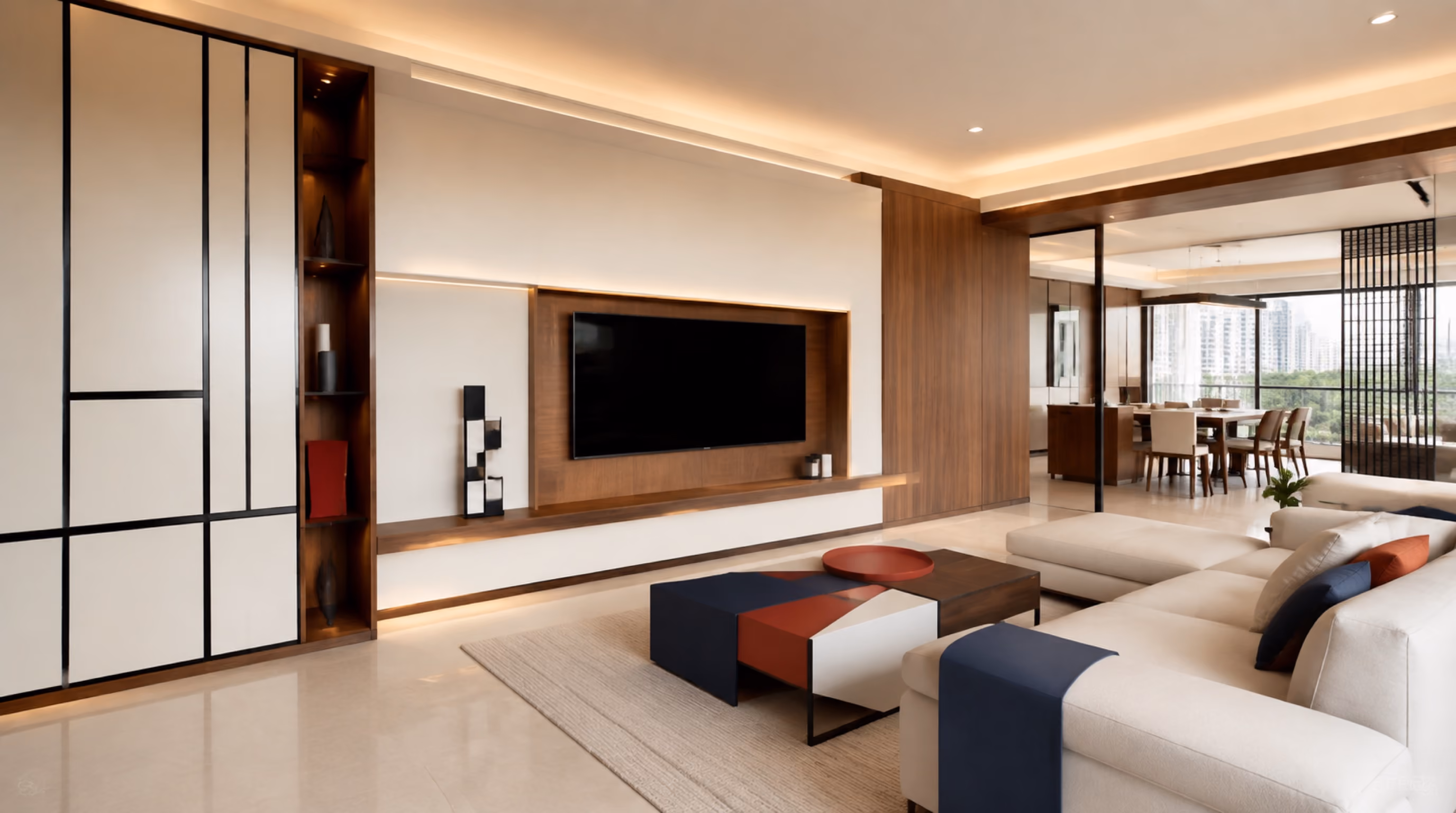 Contemporary de stijl interior inspiration for Boon Lay homes, photo 15