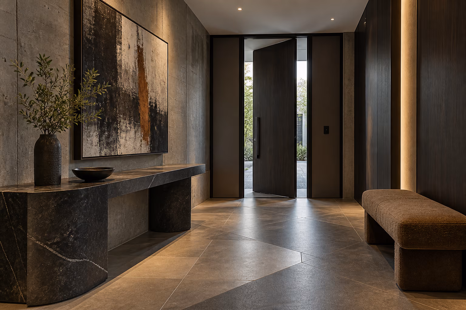 Brutalist interior design inspiration, photo 13
