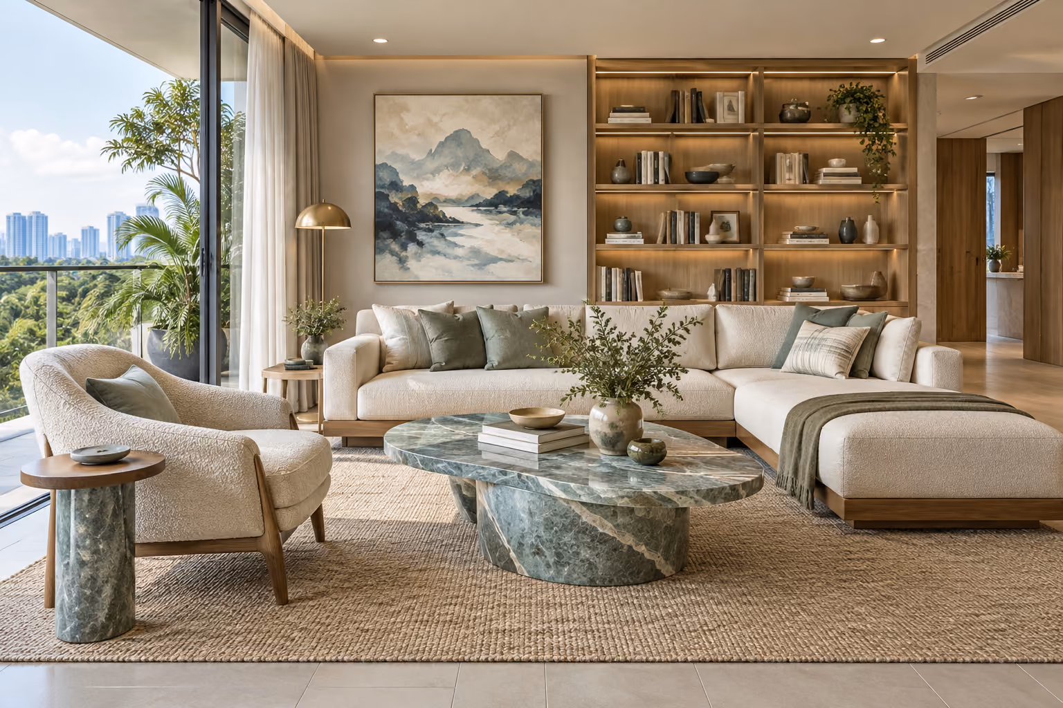 Feng Shui-Inspired style interior, Luxior Concept