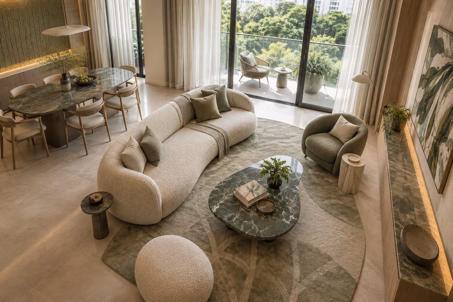 Biophilic interior design inspiration, photo 3