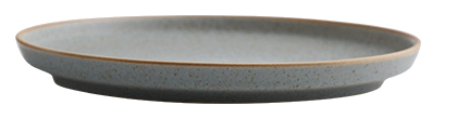 7.5-inch Low-Rim Plate in Smoke Grey