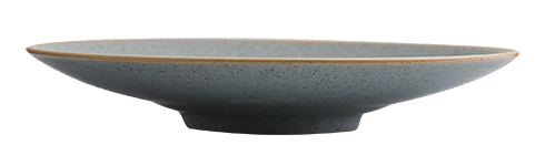 12.3-inch Deep Serving Plate in Smoke Grey
