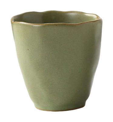 Sunlit Meadow Water Cup shown in sage