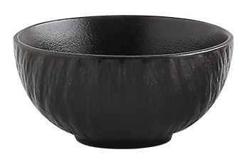 Shadow Grain 4.6-inch rice bowl shown from the side