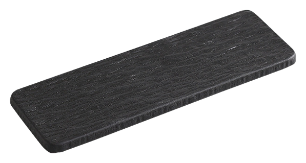 Shadow Grain 12-inch rectangular sushi tray shown in perspective