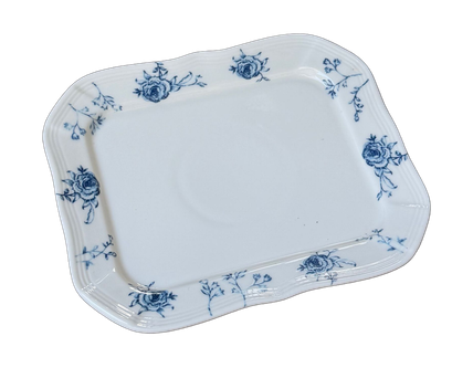 Ivory Lace rectangular serving plate SKU-12
