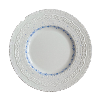 Garden Table round relief plate SKU-05