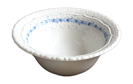 Garden Table wide-rim relief bowl SKU-01