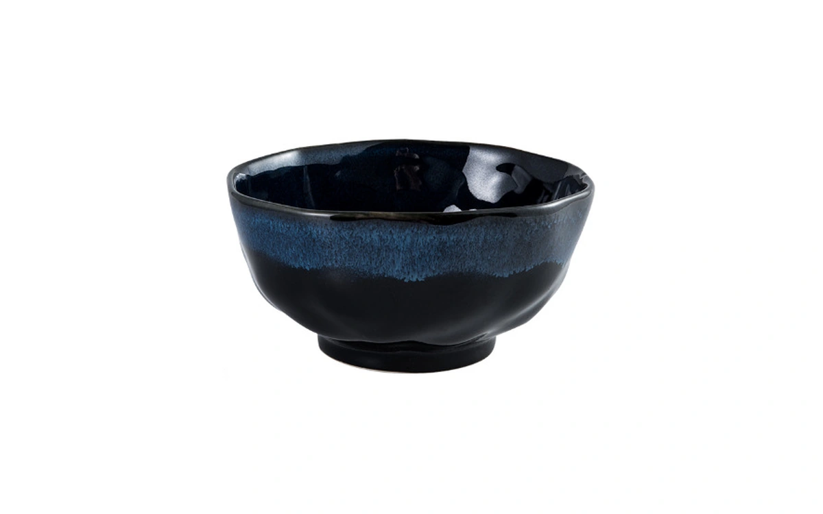 Deep Crest Soup Bowl on white