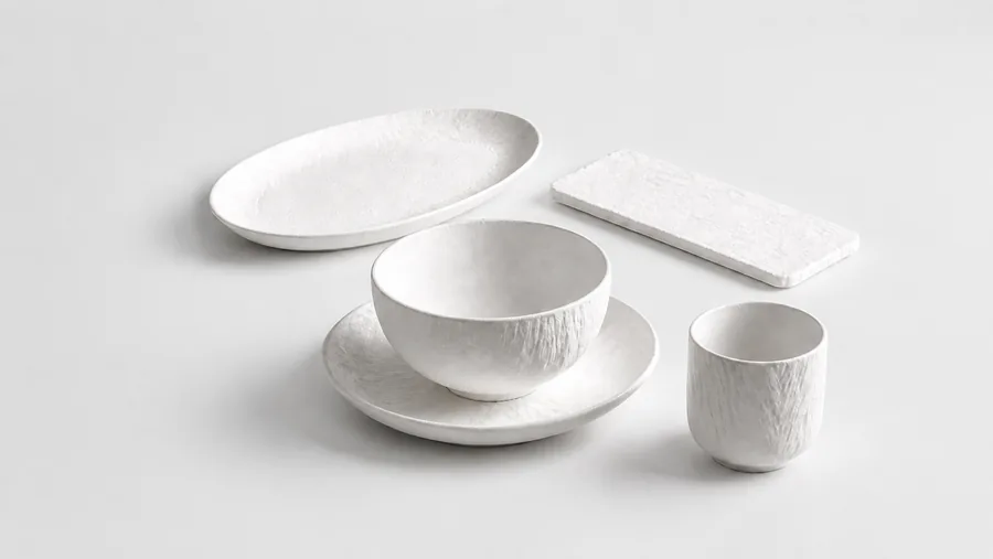 Chalk Strata tableware collection