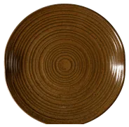 Amber Tides Round Platter