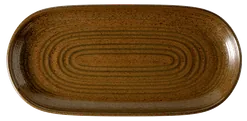 Amber Tides Medium Long Plate