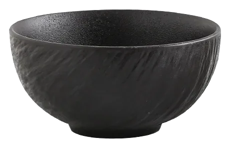 Shadow Grain 6-inch noodle bowl shown from the side