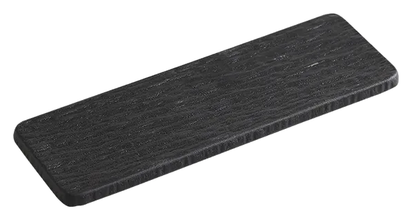 Shadow Grain 12-inch rectangular sushi tray shown in perspective