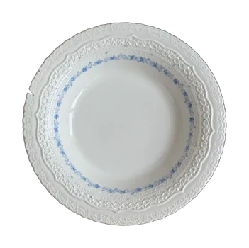 Garden Table round relief plate SKU-07
