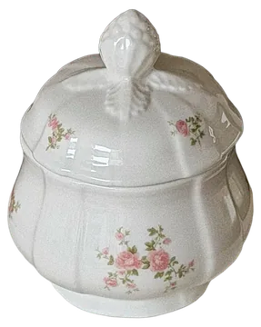 Blush Posy lidded jar SKU-04