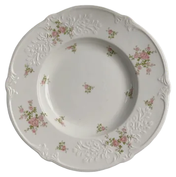 Blush Posy deep plate SKU-07