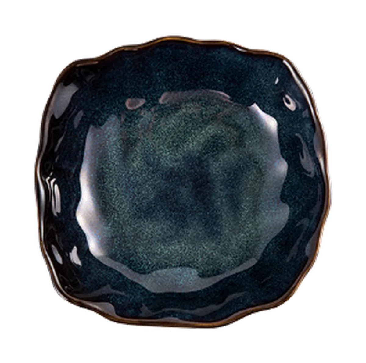 Ember Rim Square Deep Plate