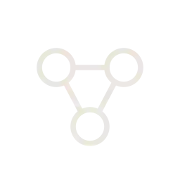Diagram of three interconnected circles forming a triangular shape on a black background.