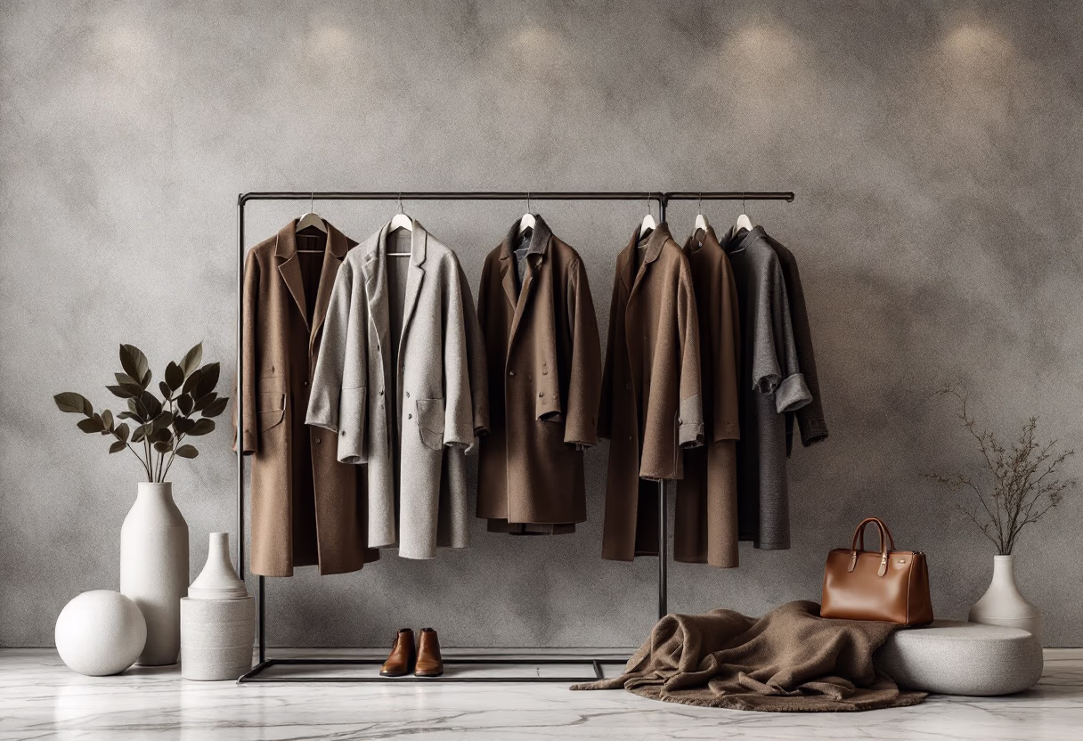 image of clothing display (for a clothing boutique)