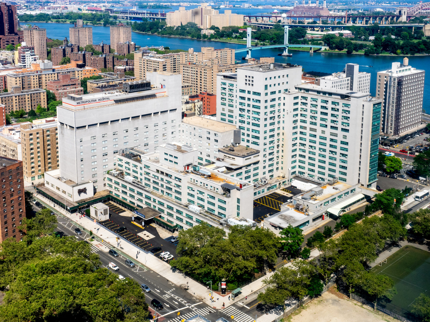 Metropolitan Hospital FEMA Floodwall