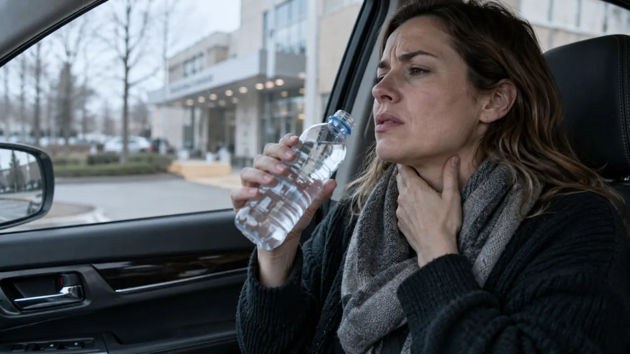Difficulty Opening the Mouth, Swallowing or Breathing